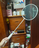 薰风（KUMPOO）高翼101羽毛球拍全碳素超轻4U熏风K520pro男女生初学入门专业单拍 K520pro【白拍】冰蓝线 单拍 26磅(业余/高级选手） 实拍图