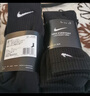 耐克（NIKE）男袜女袜2026新款运动袜透气短袜快干休闲跑步足球袜柔软篮球袜子 SX7676-010/三双装 M/24-26厘米/38-42码 实拍图