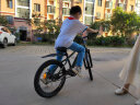 Jeep吉普Jeep儿童自行车6-10岁男孩女孩自行车儿童单车山地车学生车 星耀-单速辐条轮 -吉普绿 20寸（适合身高1.25m-1.5m） 实拍图