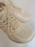 亚瑟士ASICS女鞋舒适透气跑步鞋缓震回弹跑鞋运动鞋 GEL-CONTEND 4 米色/藕粉 38 实拍图