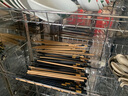 乐创（lecon）消毒柜立式商用饭店大容量餐饮消毒碗柜酒店食堂嵌入式茶几碗柜美容院消毒柜 650L双门旋钮款5层不锈钢架 实拍图