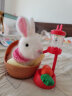 mimiworld白色拉比兔仿真电动毛绒小兔子玩具女孩过家家六一儿童节生日礼物 晒单实拍图