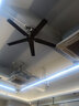 钻石牌（DIAMOND）吊扇大风力电风扇52吋家用客厅餐厅工厂吊风扇不锈钢60吋纯铜芯工业宿舍吊式电风扇 5310古铜色/遥控开关（52寸） 实拍图