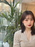 APM Monaco【杨紫同款】简约几何线条银耳环女 长款耳坠耳饰 时尚生日礼物 实拍图