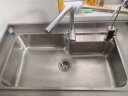 科勒（KOHLER）利欧304不锈钢加厚水槽台上台下双用洗碗池 25342 (830MM) 实拍图