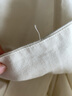 无印良品 MUJI 女式 新疆棉 轻量法兰绒 罩衫 W9AC507 白色 L 实拍图