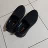 斯凯奇（Skechers）夏季男鞋一脚蹬健步鞋休闲运动鞋缓震懒人鞋软底耐 全黑色/BBK 44 实拍图