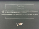 钛途（TITO TITANIUM） 纯钛茶碗99.5%钛合金双层水杯户外功夫茶具餐具旅行用具运动携带 纯钛哑光茶碗礼盒套装（6只装） 实拍图
