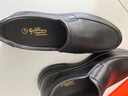 金利来（Goldlion）男鞋新款皮鞋商务休闲鞋气垫软底头层牛皮单鞋套脚一脚蹬懒人鞋子 黑色 41 实拍图