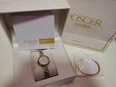 宝时捷（POSCER）石英表手链女表女士时尚防水表贝壳面钨钢表带保时捷手表8269L 玫金粉盘 实拍图