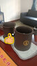 瓷牌茗茶具紫砂茶杯陶瓷木柄马克杯茶水分离水杯带盖泡茶杯可定制节日礼物 描金百家姓紫砂木柄杯 下单备注 实拍图