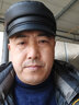 荻琮 真皮帽子男士秋冬季户外休闲山羊皮帽男韩版时尚保暖平顶鸭舌帽 黑色 L (55-56cm) 实拍图
