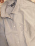 杉杉（FIRS）短袖衬衫男中年商务休闲正装宽松免烫衬衣 TCT4298短袖灰色 42  晒单实拍图