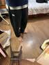 NEW BALANCE秋季运动裤男款休闲运动束脚针织长裤AMP41519 黑色 M 实拍图