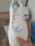 361°女鞋运动鞋女跑步鞋秋季新款女鞋皮面软底户外慢跑鞋子女休闲鞋 羽毛白/冰清-3 38 实拍图