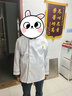 窈嘉 厨师服长袖 春秋款酒店食堂厨师工作服男女后厨西餐服务员工作服 单上衣 XXXL【建议体重160-180】 实拍图