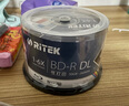 铼德（RITEK） 蓝光BD-R 25G 50G大容量蓝光空白刻录光盘 可打印光盘 桶装碟片 6速 50GB 蓝光可打印 50片装 实拍图