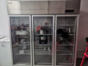 澳柯玛（AUCMA）保鲜柜展示柜冷藏双开门立式冰柜商用大容量水果蔬菜饮料超市饭店大容量冰箱陈列柜商用冰箱 铜管材质  三门1380升 VC-1380AJ 实拍图
