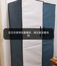 勇拓者Explorer布衣柜钢管加粗加固开门式简易衣柜收纳折叠式布衣橱衣柜 87款-灰白色-赠防漏隔层 实拍图