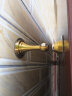 固特GUTE门吸 免打孔304不锈钢强磁墙吸地吸卧室门碰门挡卫生间防撞 不锈钢（金色） 实拍图