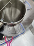 章鱼小丸子工具锥形漏斗带架子不锈钢分液立式油漏斗面糊漏斗 不锈钢立式漏斗 实拍图