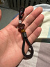YORA小叶紫檀祥云编织汽车钥匙挂件情侣钥匙扣男士钥匙链女款挂绳个性 实拍图