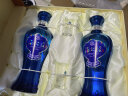 洋河 海之蓝 绵柔浓香型白酒 42度 480ml*2瓶 礼盒装 实拍图