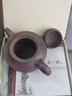 月壶茗清 宜兴紫砂壶名家全手工家用茶具功夫泡茶壶原矿紫泥汉君 实拍图