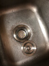 欧宝斯欧宝斯厨房水槽不锈钢洗菜盆陶瓷盆拖把池下水配件提下水器加长牙 T1+单槽下水管不带溢水孔 实拍图