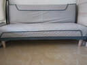 品上凯迪斯 现代简约多功能沙发床两用可折叠沙发床客厅沙发小户型懒人沙发 科技布炫彩【蓝-灰】 【炫彩乳胶款】1.5米长2扶手2腰枕 实拍图