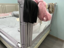 利伯顿（LIBODUN）床围婴儿安全护栏床围栏宝宝防摔床上防护围挡儿童防掉床边床护栏 晨雾灰一面（常规款） 1.9米 实拍图