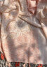 CHANEELR & KARITH披肩女2024年新款春秋防晒纱巾百搭保暖护脖空调海边沙滩棉麻丝巾 温柔橘粉 宽度：90cm长度：180cm 晒单实拍图