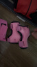 京东京造儿童轮滑护具 头盔护膝护肘护掌 自行车滑板平衡车护具粉色M 实拍图