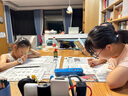 中国画白描描摹本 升级版 工笔画入门描红本 勾线笔毛笔画 人物 山水 花卉 动物 成人自学零基础 国画临摹画帖 白描画本 线描底稿本 升级版 国画5本套+5件套画具 实拍图