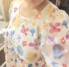 亿梵莎（YIFANSHA）法式复古裙子连衣裙2023夏装女新款高中学生小个子宽松气质中长裙 图片色 均码 实拍图