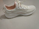 斯凯奇（Skechers）女运动鞋简约厚底缓震百搭休闲鞋117224 白色/浅粉红色/WLPK 36.5 晒单实拍图