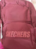 斯凯奇（Skechers）男女同款196家族双肩包电脑包学生经典百搭简约高中书包旅行背包 马鞍红/03L1 20-30升 实拍图