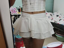 妙奕嘉半身裙女夏季新款短裙蛋糕裙白色小个子显瘦高腰a字裙蓬蓬裙子 V型蝴蝶结腰头蛋糕裙【白色】 L 【建议105-120斤】 实拍图
