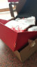 科茵格 香槟色团扇结婚新娘diy材料包手工喜扇婚礼中式出嫁遮面扇礼盒装 红色成品扇_礼盒+实木扇架 实拍图