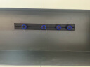 优必克轨道插座暗装黑色嵌入式导轨厨房岛台餐边柜移动滑轨插座QT-AB152 实拍图