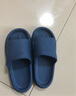 华美健步抑菌亲子凉拖鞋软底居家用浴室内户外不易滑男HM9018藏青色40-41 实拍图