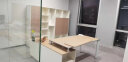迪欧 办公家具 老板桌办公桌现代简约班台 主管桌创美系列原木色1.8米 晒单实拍图
