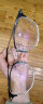 依视路（ESSILOR） 【配镜套餐】眼镜新款男女眼镜框 商务时尚多款可选配光学镜 钛架-全框-OF005-黑枪色 镜框+钻晶A4 1.60依视路非球面镜片 实拍图