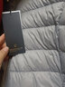 雅鹿轻薄羽绒女短款新款立领秋羽绒90白鸭绒ap 浅灰色 L/165 实拍图