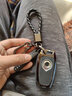 创勋（CHUANGXUN）长城炮钥匙套炮皮卡汽车专用钥匙包保护套钥匙壳扣 长城炮四键【光亮黑】+编织扣 实拍图
