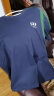 Gap男女装2024夏季新款重磅logo拼色旗语短袖T恤宽松上衣465626 海军蓝 180/100A(XL) 亚洲尺码 晒单实拍图