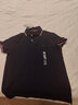 TOMMY HILFIGER【珠地网眼】夏季男透气舒适镶边翻领T恤/纯色修身多色短袖POLO 【合身款】午夜深蓝CHS XS 实拍图