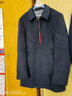 皮尔卡丹（pierre cardin）羊毛呢大衣男中长款可拆卸鹅绒内胆中年加厚保暖双面呢子外套 藏青 2XL (185) 码-建议体重165-175斤 实拍图
