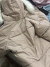 韩璐娇（hanlujiao）羽绒棉服女中长款2024冬季新款韩版宽松棉衣女加厚面包服棉袄外套 米白色 XL【建议150-180斤】 实拍图