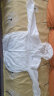 asics亚瑟士童装2024春夏季男女童UPF50+防晒服防紫外线梭织外套 10本白 150cm 晒单实拍图